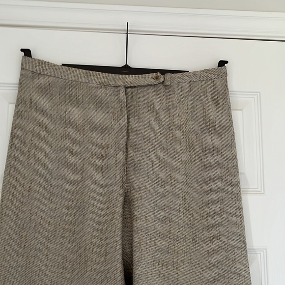 Missoni Pale Grey, Light Brown Flecked Wide Leg Trousers, IT 42, US 6 - Picture 1 of 8